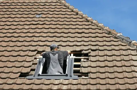 Pose de velux - Pougny